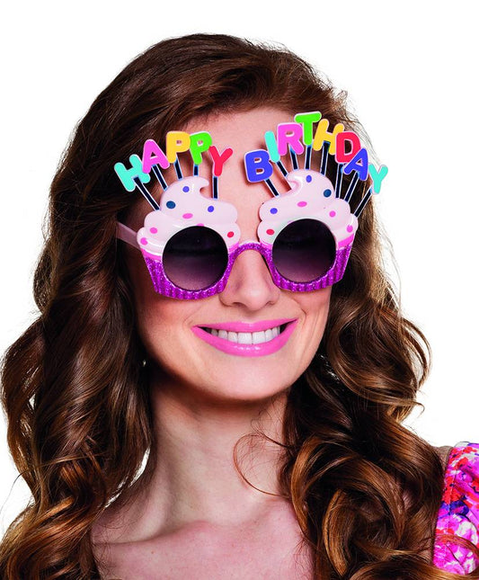 Feestbazaar Party bril Happy Birthday