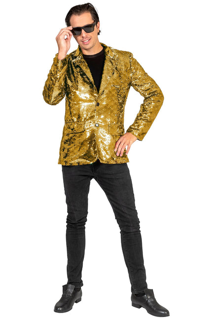 Feestbazaar Party Colbert Pailletten Goud Milan
