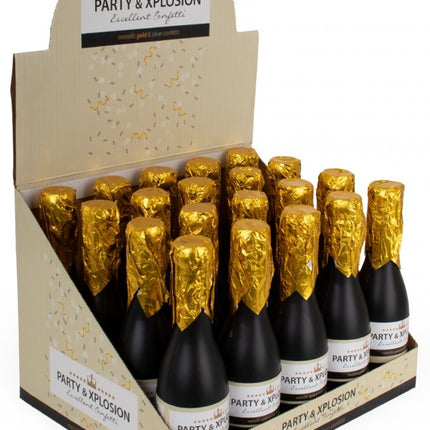 Feestbazaar Party Fles Brut Confetti Shooter (20 cm)