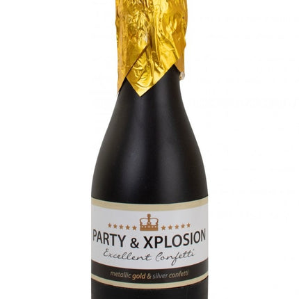 Feestbazaar Party Fles Brut Confetti Shooter (20 cm)