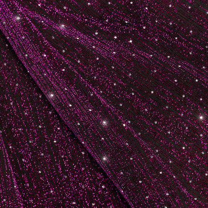 Feestbazaar Party Glitter Broek Flared Fuchsia