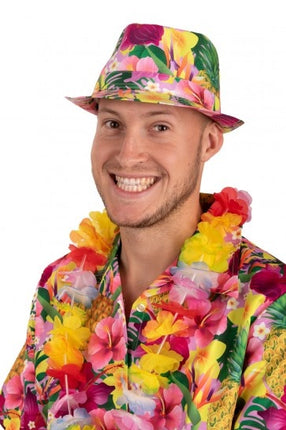 Feestbazaar Party Hoedje Club Tropicana Roze