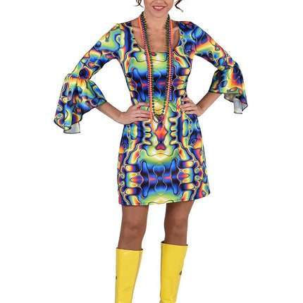 Feestbazaar Party Jurk Groovy Colours Dames