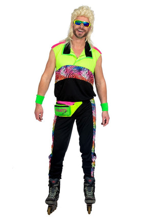 Feestbazaar Party Outfit 80's tijger Heren