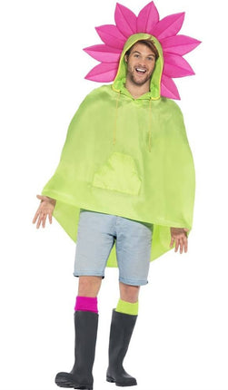 Feestbazaar Party Poncho festival bloem