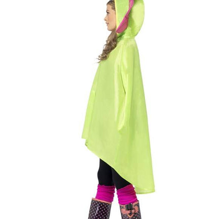 Feestbazaar Party Poncho festival bloem