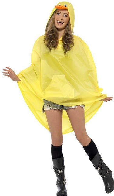 Feestbazaar Party Poncho festival eend