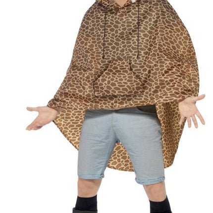 Feestbazaar Party Poncho festival Giraffe