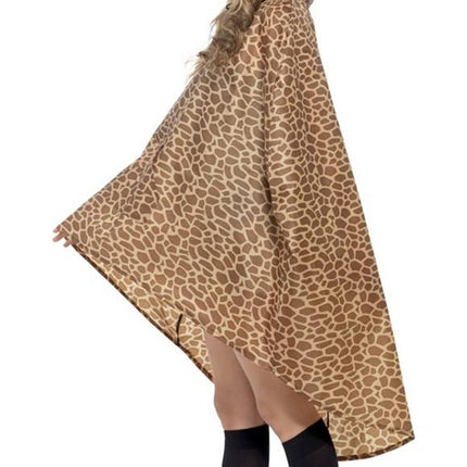 Feestbazaar Party Poncho festival Giraffe