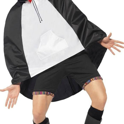 Feestbazaar Party Poncho festival pinguïn