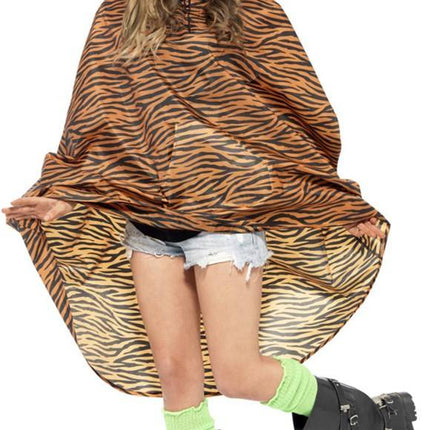 Feestbazaar Party poncho festival tijger