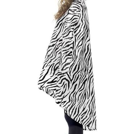 Feestbazaar Party Poncho festival zebra