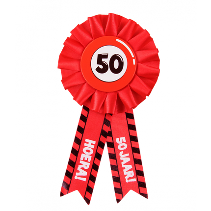 Feestbazaar Party Rozet 50 jaar