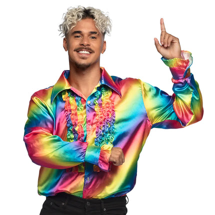 Feestbazaar Party shirt rainbow