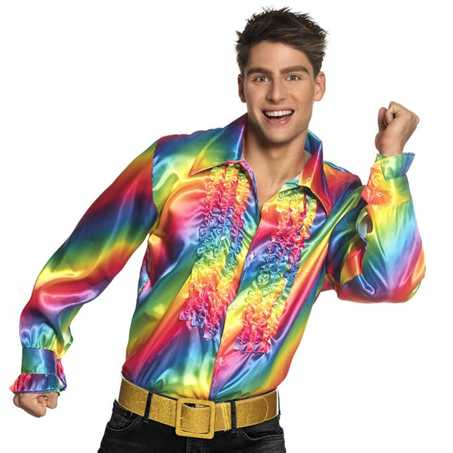 Feestbazaar Party shirt rainbow