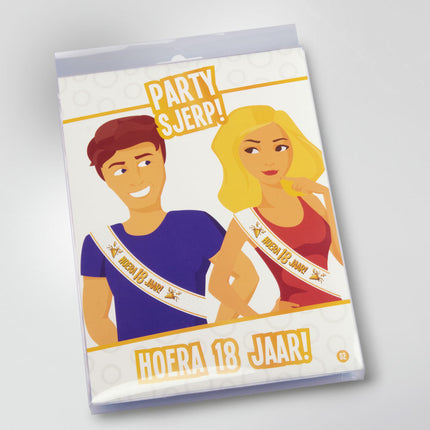 Feestbazaar Party sjerp 18 jaar