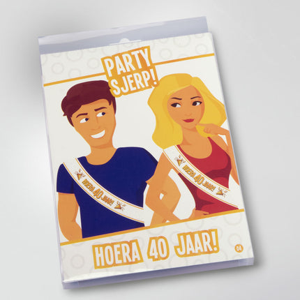Feestbazaar Party sjerp 40 jaar