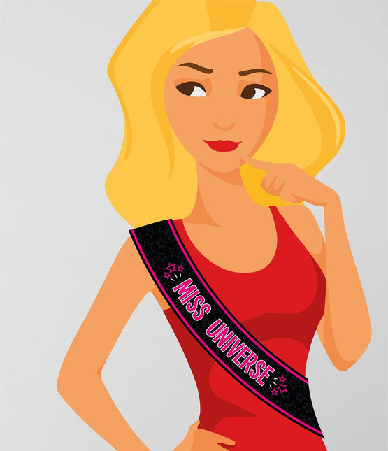 Feestbazaar Party Sjerp 'Miss Universe'