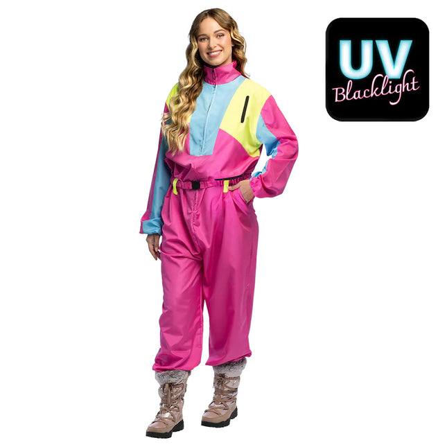 Feestbazaar Party Ski Pak Snow Glow Babe Pink