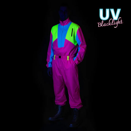 Feestbazaar Party Ski Pak Snow Glow Dude Pink