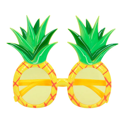 Feestbazaar Partybril Ananas geel
