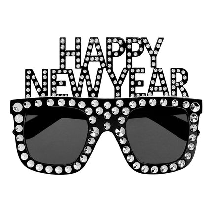 Feestbazaar Partybril Bling Bling 'Happy New Year'