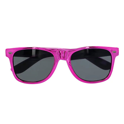 Feestbazaar Partybril Metallic Roze