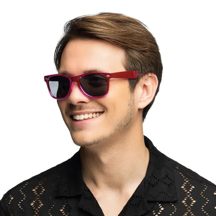 Feestbazaar Partybril Metallic Roze
