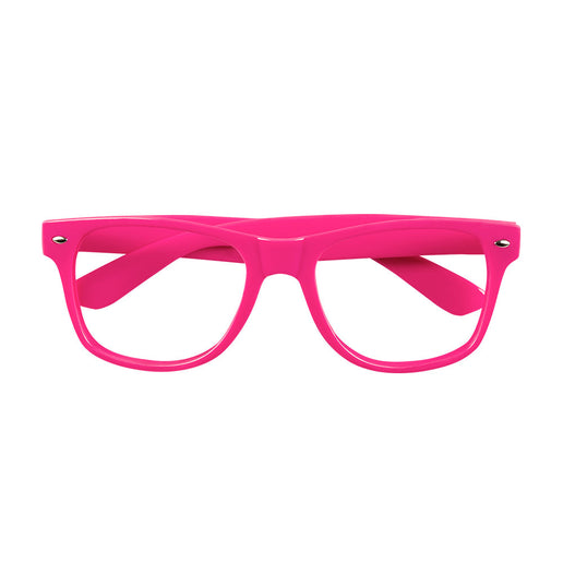 Feestbazaar Partybril Neon Roze Zonder Glas