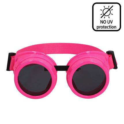 Feestbazaar Partybril Vibe Neon Roze