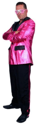 Feestbazaar Partykostuum Pink Shiny