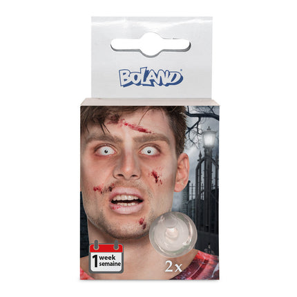 Feestbazaar Partylenzen White Zombie 1 Week