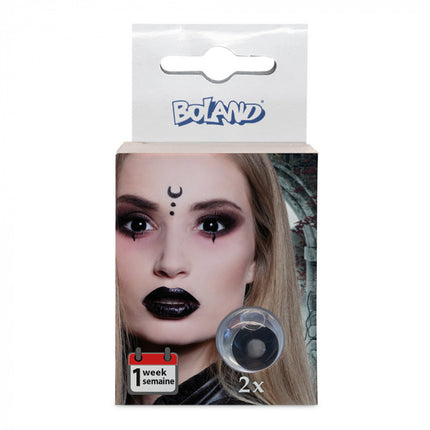 Feestbazaar Partylenzen Zwart Halloween 1 Week