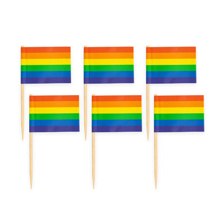 Feestbazaar Partyprikkers Regenboog (50st)