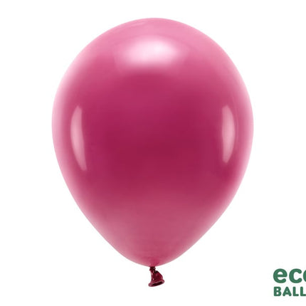Feestbazaar Pastel Ballonnen Dieprood Premium Organic (10st)