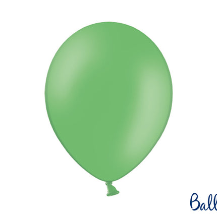 Feestbazaar Pastel Ballonnen Groen - 10 Stuks