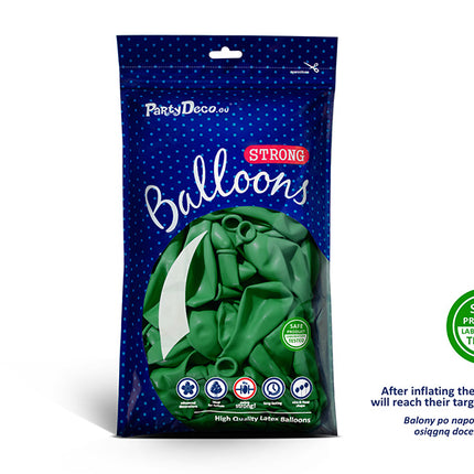 Feestbazaar Pastel Ballonnen Groen - 10 Stuks