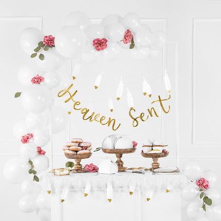 Feestbazaar Pastel Ballonnen Puur Wit (50st)