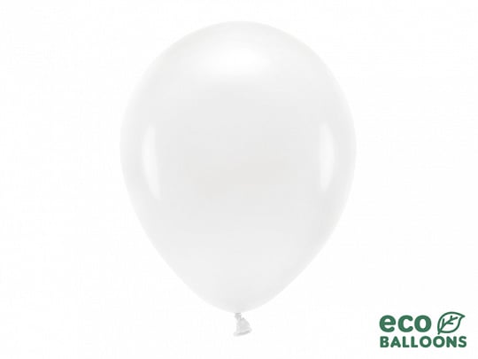 Feestbazaar Pastel Witte Ballonnen Premium Organic (10st)