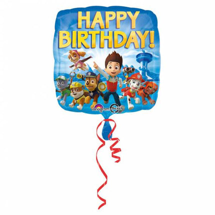 Feestbazaar Paw Patrol Happy Birthday folieballon 43cm