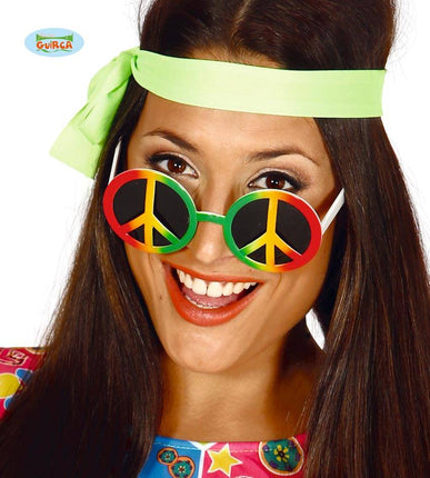 Feestbazaar Peace Jamaica bril