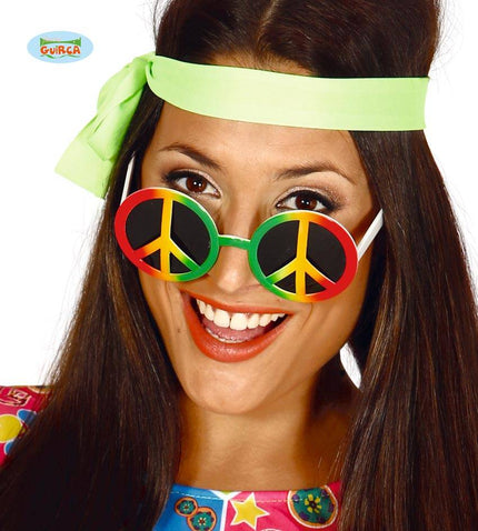 Feestbazaar Peace Jamaica bril