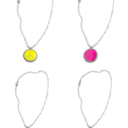 Feestbazaar Peace ketting Neon Reece