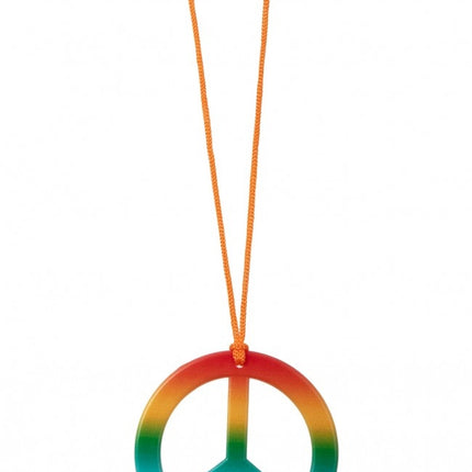 Feestbazaar Peace Ketting Regenboog