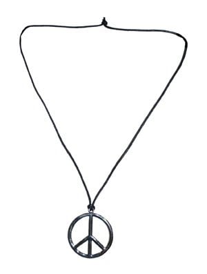 Feestbazaar Peace ketting zilver