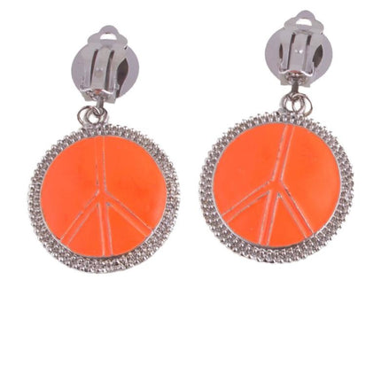 Feestbazaar Peace Oorbellen Hippie Thema