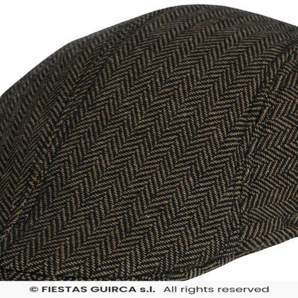 Feestbazaar Peaky Gentleman Accessoireset 3-delig Bruin