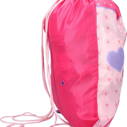 Feestbazaar Peppa Pig Gymtas Hartjes
