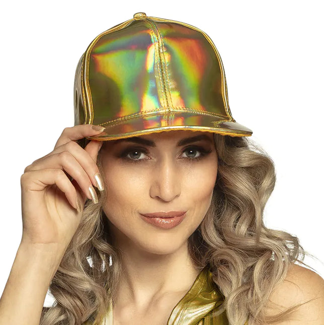 Feestbazaar Pet Holografisch Goud