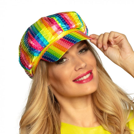 Feestbazaar Pet Lollipop regenboog